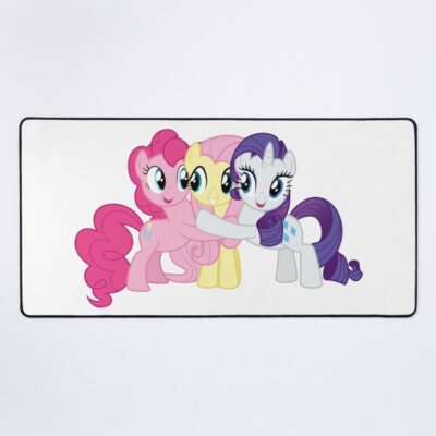 My Little Pony Pinkie Pie Rarity & Fluttershy Mouse Pad