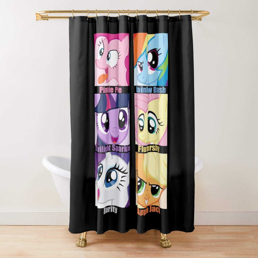 Everypony Is Best Pony Shower Curtain