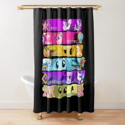 My Little Pony T Shirtelements Shower Curtain