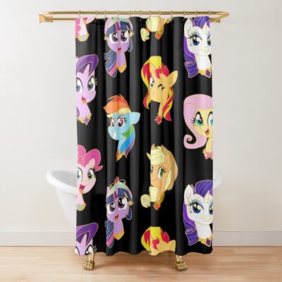 Elements Of Harmony Shower Curtain
