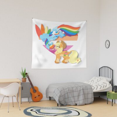 Canon Gay Ponies Aka Appledash Tapestry