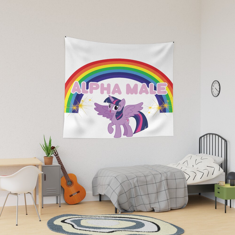 Alpha Male Twilight Sparkle Tapestry