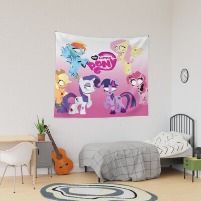 My Little Pony All Emo Ponies Tapestry