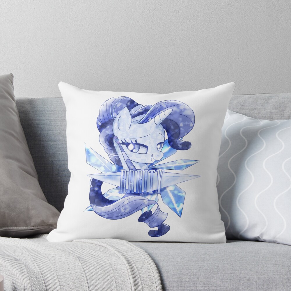 Crystal Rarity Throw Pillow