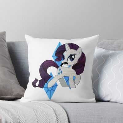 Rarity Throw Pillow