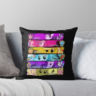 My Little Pony T Shirtelements Throw Pillow